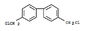 Dạng bột thuốc nhuộm trung gian 4,4-Bis (Chlorometyl) -Biphenyl CAS 1667 10 3